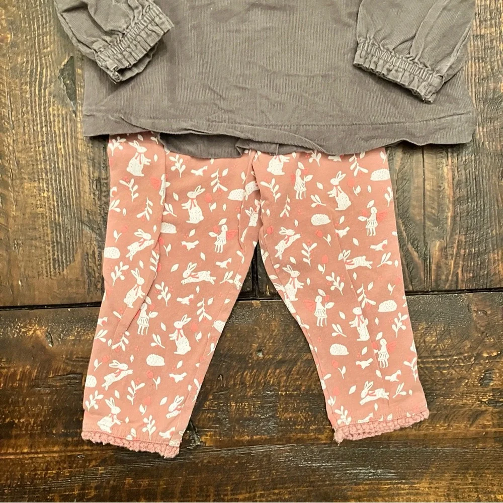 Mini Boden Bunny Outfit - Size 6-12m